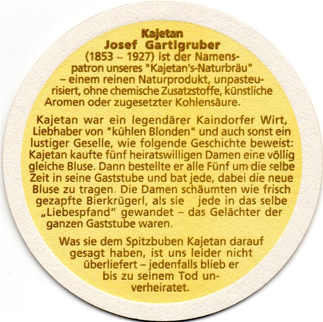 kaindorf st-a steirerrast kaje rund 1b (215-josef gartigruber-braungelb)
